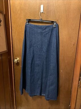 Chadwicks Dark Blue Denim Maxi Skirt